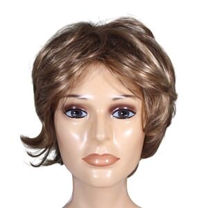 Estetica True Pure Stretch Cap Wig Short Hair Light Brown Blonde r12/26CH NWT
